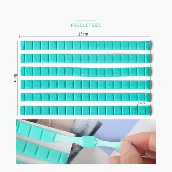 

nail art equipment diy fixing clay glue adhesive reusable practice stander tips display, Silver