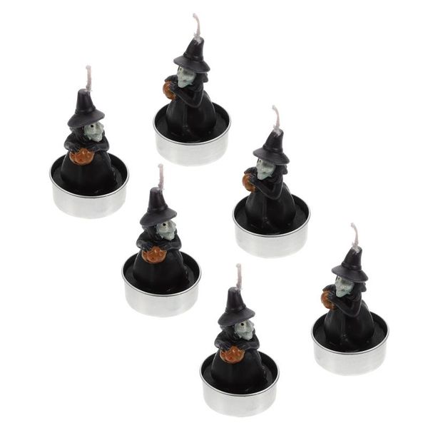 

candles 6pcs witch waxes ornaments shape presents