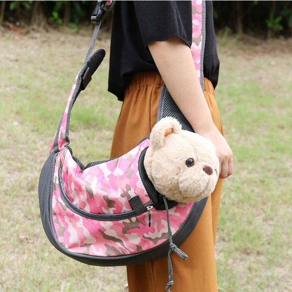 

dog car seat covers outdoor pet bag cat handbag pouch carrier small dogs single shoulder bags travel front mesh oxford portable puppy produc