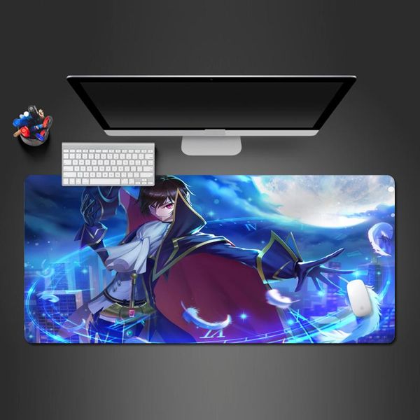 

mouse pads & wrist rests male leading role animation mousepad paper washable large table pad senior computer game