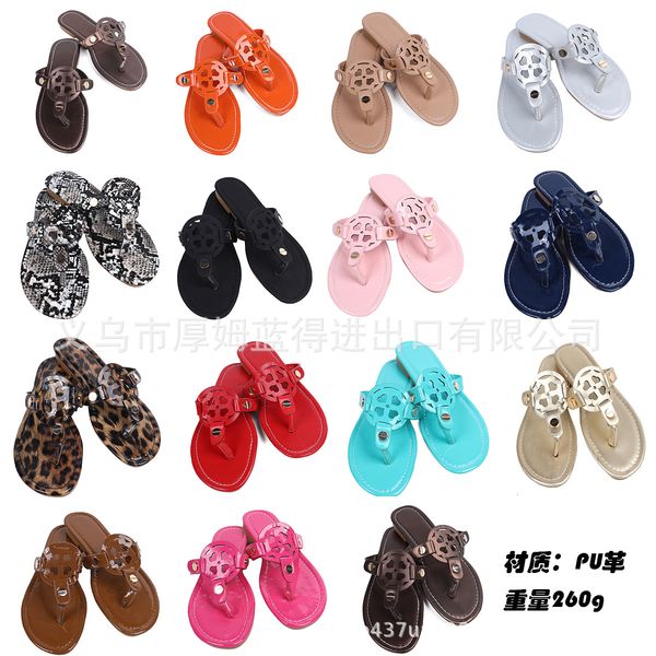 

luxury slippers 2021 one line soft sole four leaf clover herringbone women's sandals slippers beach sho clip toe, Black