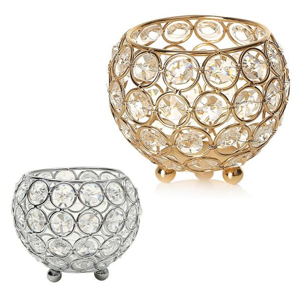 

candle holders crystal tea light holders/candle shade for wedding coffee table decorative centerpiece holiday decoration 10cm diameter