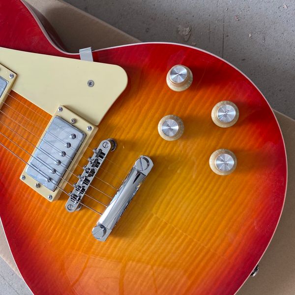 

chinese factory electric guitar mahogany body, rosewood fingerboard