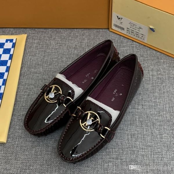 

ye women flats shoes woman 2021 fashion moccasins loafers wild women casual shoes genuine leather classic driving woman footwear 33, Black