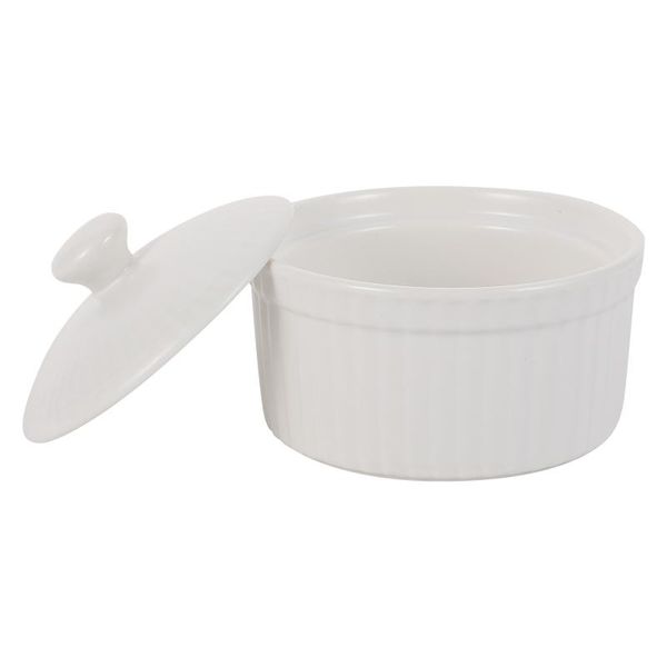 

bowls 1 pc beautiful ceramic soufflÃ© baking bowl lovely steaming with lid