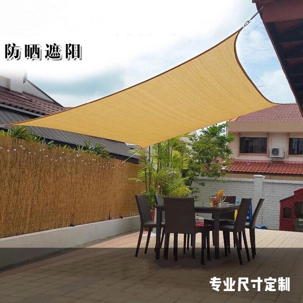 

shade 2x3 2x4 2.5x3m 300d sail sun canopy cover outdoor trilateral garden yard awnings waterproof car sunshade cloth