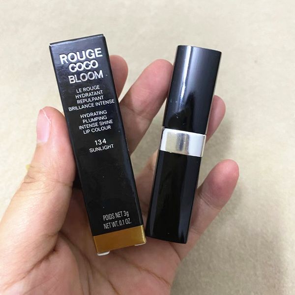 Batom Matte 3g Rouge C0C0 BL00M Batom Lever em 4 cores Brilho labial Brilho labial de longa duração