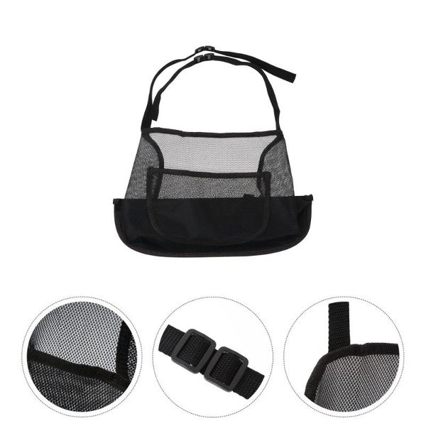 

car organizer large capacity storage bags backseat net pocket handbag holder for