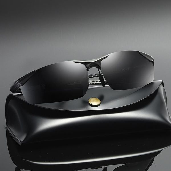 

sunglasses bingle aluminium sport goggle polarizing mens's fahion luxury eyes glasses brand driving eyewear uv400 male outdoor, White;black