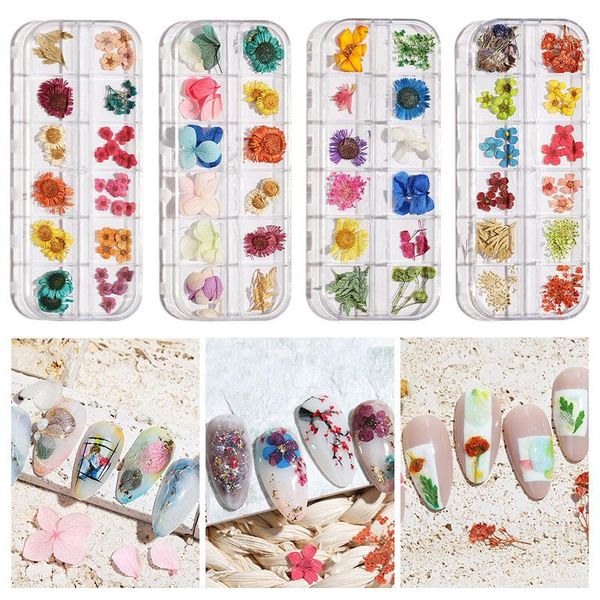 

other arts and crafts 1box nail art dried flowers dry plants for rsein molds fillings epoxy resin pendant tweezers jewelry making craft diy