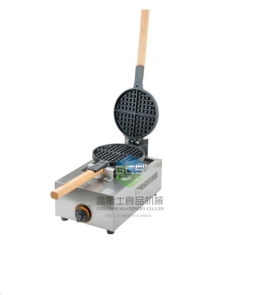 

~gas type waffle maker machine 4 pcs a plate bread makers