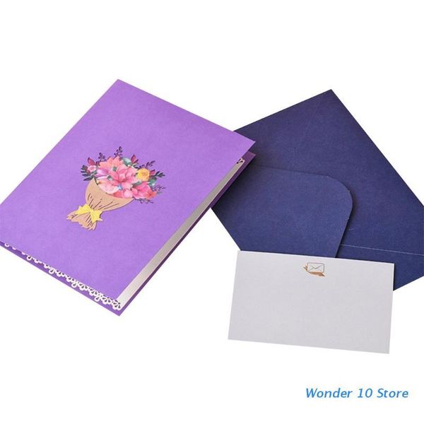 

greeting cards 3d -up magnolia card for birthday teachers' day mother's wedding