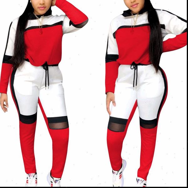

long sleeve plus size women tracksuits s 2xl pink sweatsuits set spring autumn hoody casual two piece, Gray