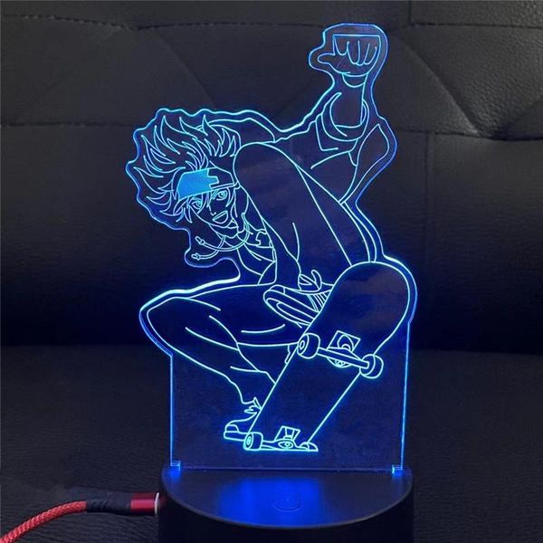 

night lights light sk8 the infinity miya anime led lamp for bedroom decor kids brithday gift manga room 3d
