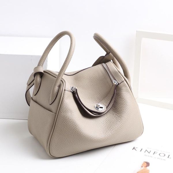 

evening bags head leather pillow bag fashion versatile soft one shoulder handbag large capacity