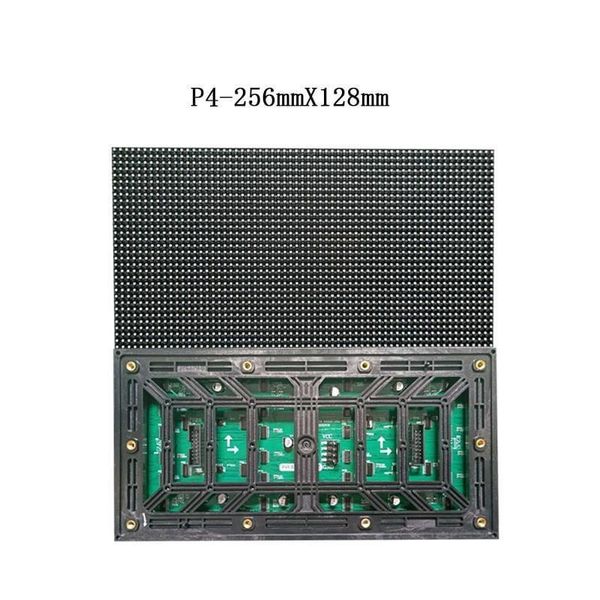 

display high brightness waterproof outdoor pixel pitch 4mm smd1921 p4 led module 256x128mm for video wall panel