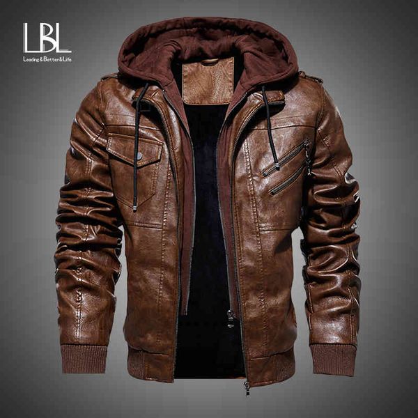 

men's synthetic leisure motorcycle artificial winter leather et, 2020, Black