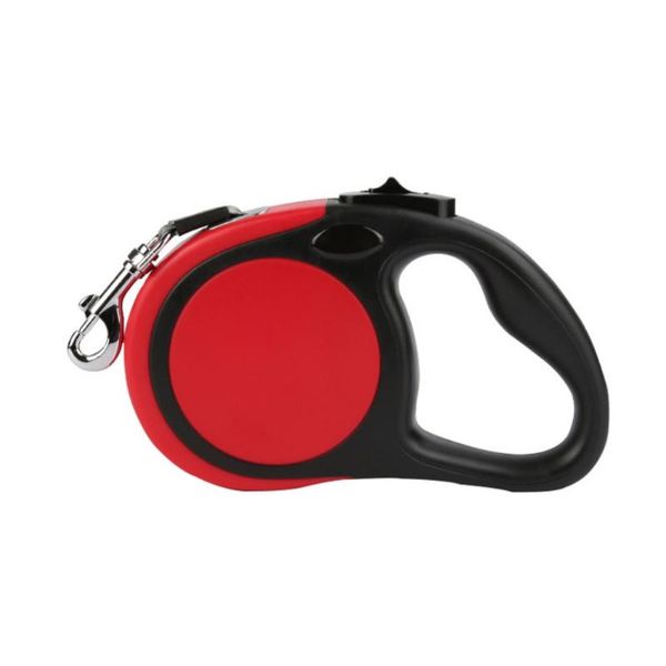 

dog collars & leashes flexible automatic leash retractable dogs traction rope pet