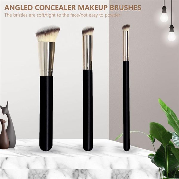 

makeup brushes foundation loose powder concealer blending blush brush cosmetic beauty tool pincel maquiagem eyelash curler