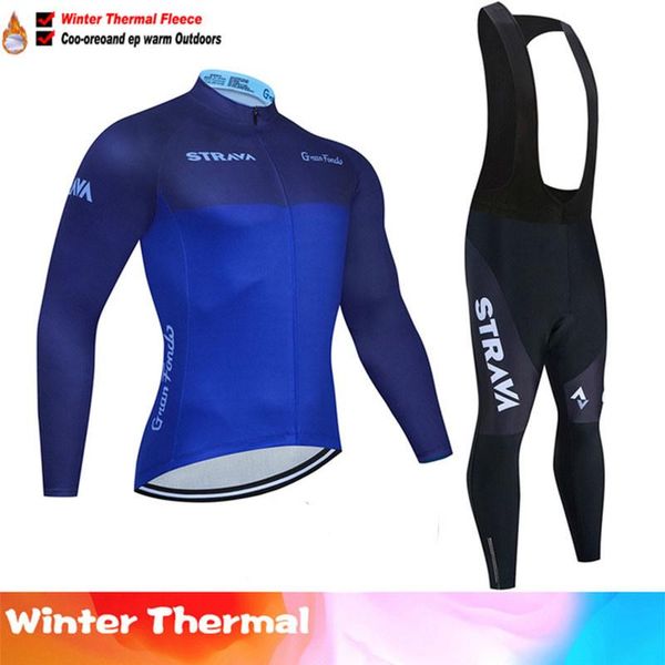 

racing sets bicycle ropa long ciclismo winter cycling strava clothing sleeve wear jerseyt maillot clothes men 2021 bike j, Black;blue