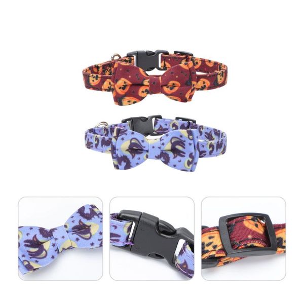 

cat collars & leads 2pcs creative pets bow ties comfortable pet neck rings dog