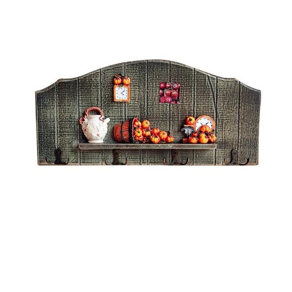 

nordic solid wood kitchen restaurant decoration hook coat rack home hooks & rails