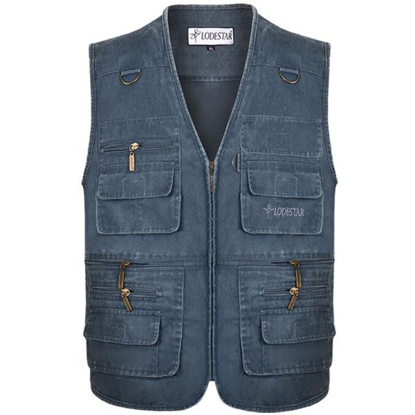 

men's vests denim vest jacket sleeveless cotton casual waistcoat jean coatslim fit male cowboy pockets, Black;white