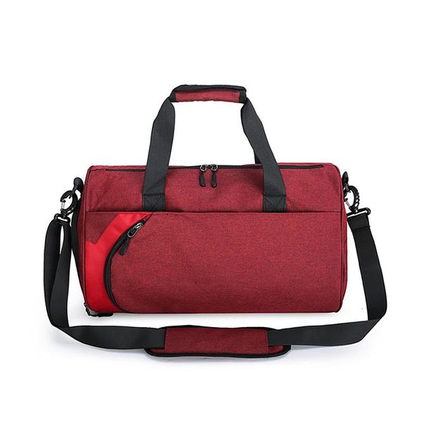 

outdoor bags men women gym bag large capacity waterproof wet dry dual use with shoe compartment travel fitness