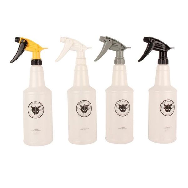 

1pcs 800ml ultra-fijne water mist cilindrische spray fles hdpe chemische slip spuit voor qd vloeibare auto detail car sponge