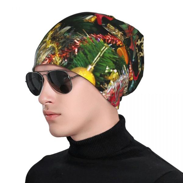 

beanies christmas tree decorate festival mans woman knit hat
