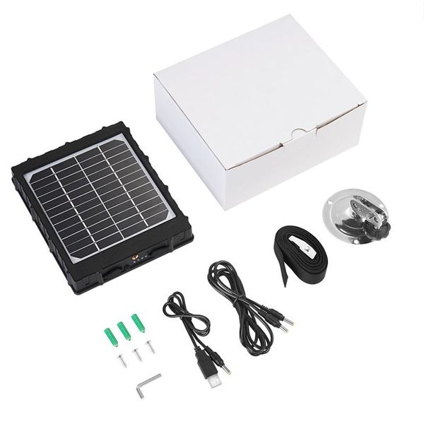 

solar panel power charger for 4g hunting camera cameras