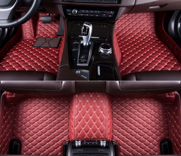

custom car floor mats fit for 7 series 5-seat 2016-2018 full coverage black