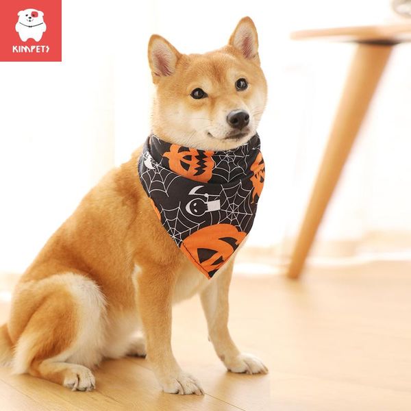 

halloween pet triangle scarf funny dog ghost pumpkin lollipop gift for apparel