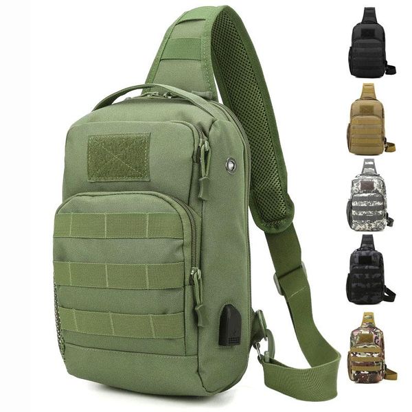

military tactical shoulder bag outdoor travel hiking camping backpack hunting camouflage molle army bags with water bottle pouch