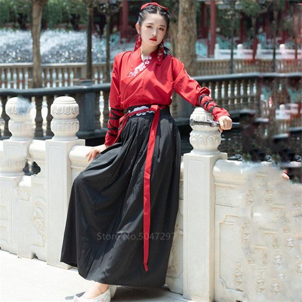 

japanese style kimono men samurai costume yukata tradtional vintage party haori plus size fashion women dress asian ethnic clothing, Red