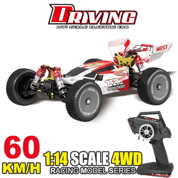 

New 1/14 RC Racing Car 550 Motor 60km/h High Speed 2.4GHz 4WD RTR RC Car fast Racing Off-Road Drift Car