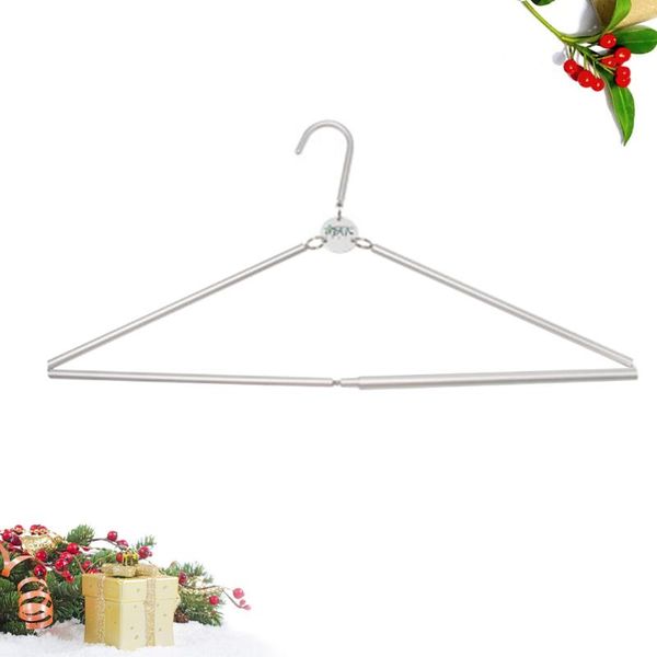 

hangers & racks portable foldable hanger aluminum alloy clothes rack for travel household
