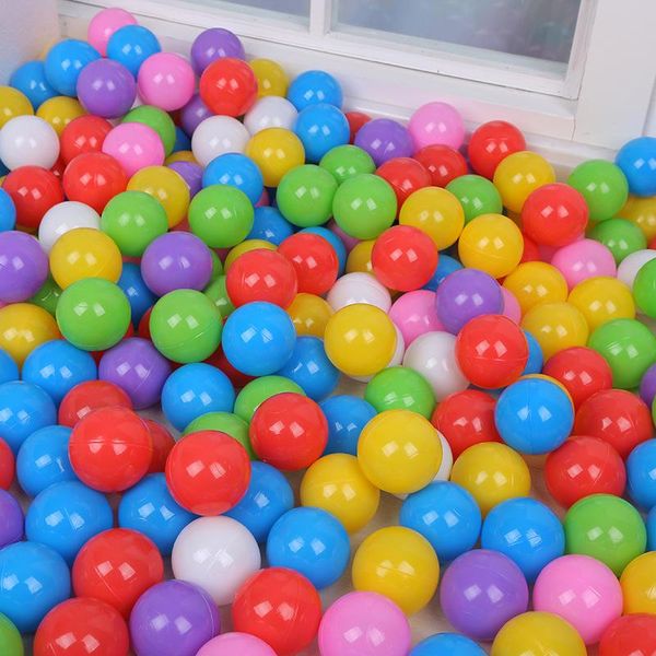 

5.5cm/7cm/8cm mixed colors ball pits colorful ocean balls baby bath toys kids bathtub floating balls