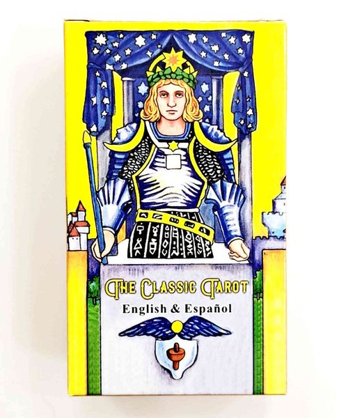 

spanish english smith waite tarot deck cards wholesale oraclecard-model_lzm7