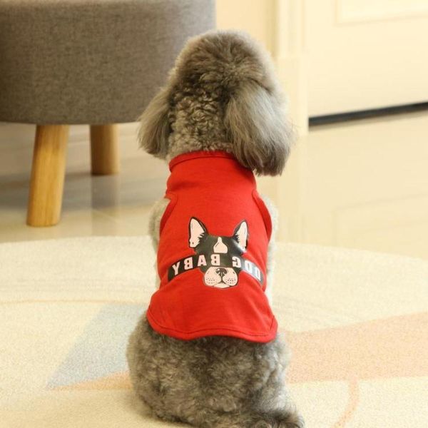 

the dog clothes . vest pet bear teddy dog spring summer cat clothes