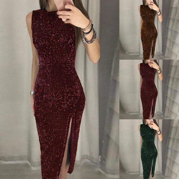 

casual dresses 54# for women party formal wedding bridesmaid high-waist ball prom gown dress sukienki damskie woman, Black;gray