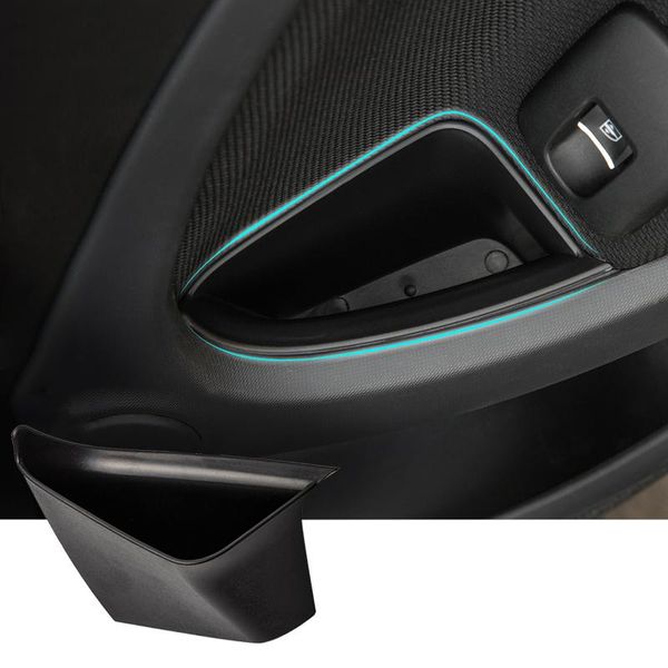 

car organizer 2 pcs door handle storage box interior accessories for smart 453 fortwo forfour styling modification decoration