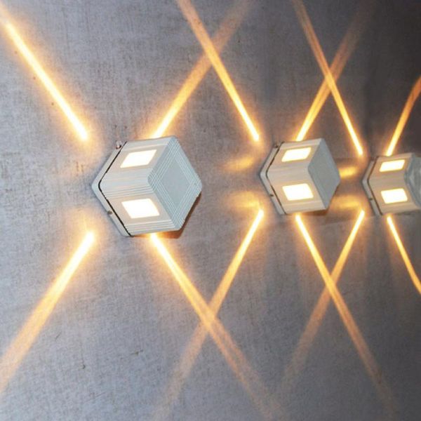 

outdoor wall lamps modern minimalist creative led lamp black square wash sopt light for bar ktv background decoration beam