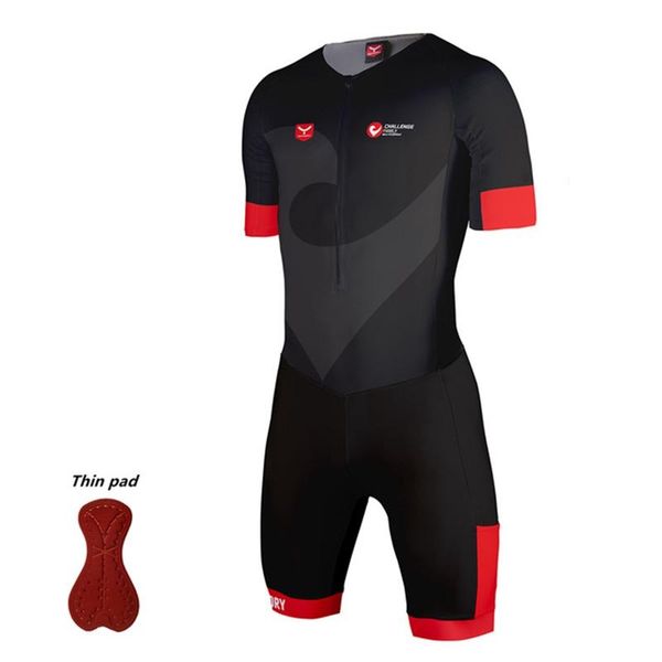 

racing sets ropa taymory team riding triathlon clothing men's short sleeve running swimming cycling skinsuit, Black;blue