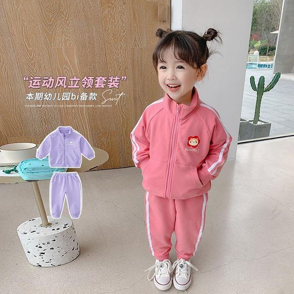 

spring autumn children's clothes baby girls shorts sweatshirts + pants 2pcs/set kids birthday gift teenage clothing fashion styl sets, White