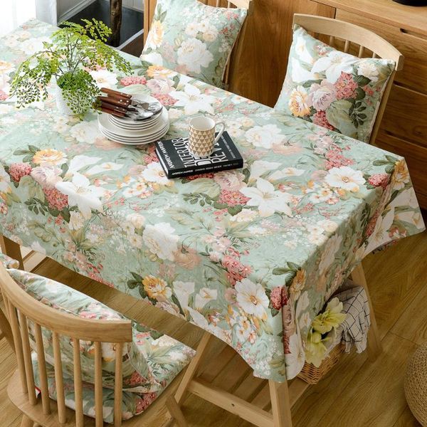 

tablecloth flower style table cloth tea for cover dining desk party wedding birthday decoration