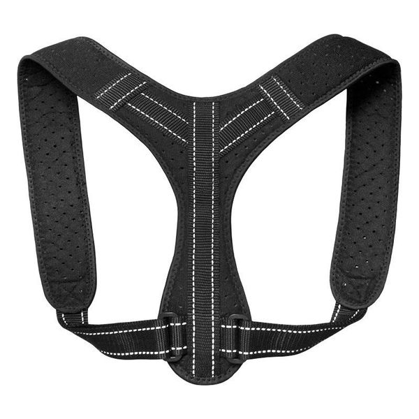 

women's shapers children back support belt clavicle posture corrector corset orthopedic brace shoulder correct, Black;white