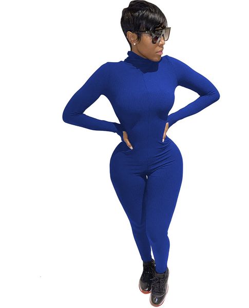 

women's & skinny jumpsuits fashion soild color rompers autumn and winter 2021 designer womens clothing, Black;white