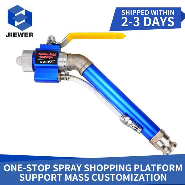 

professional spray guns jiewer airless gun use hard alloy forging real stone paint spraying machine with 6mm/8mm nozzle