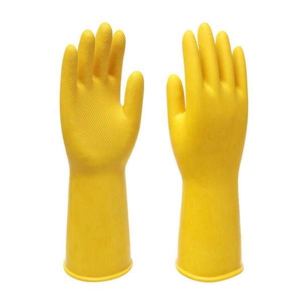

disposable gloves dishwashing women's thickened beef tendon latex rubber plastic housework durable waterproof labor protection